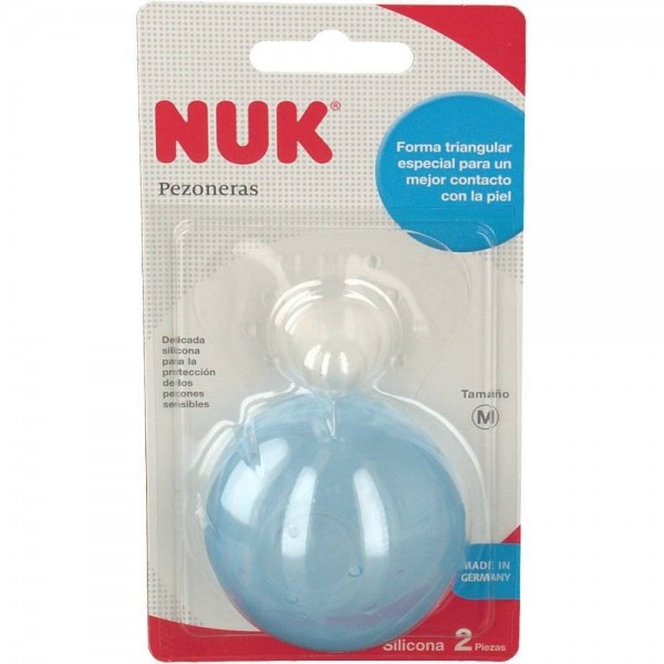 nuk pezonera redonda silicona 2uds