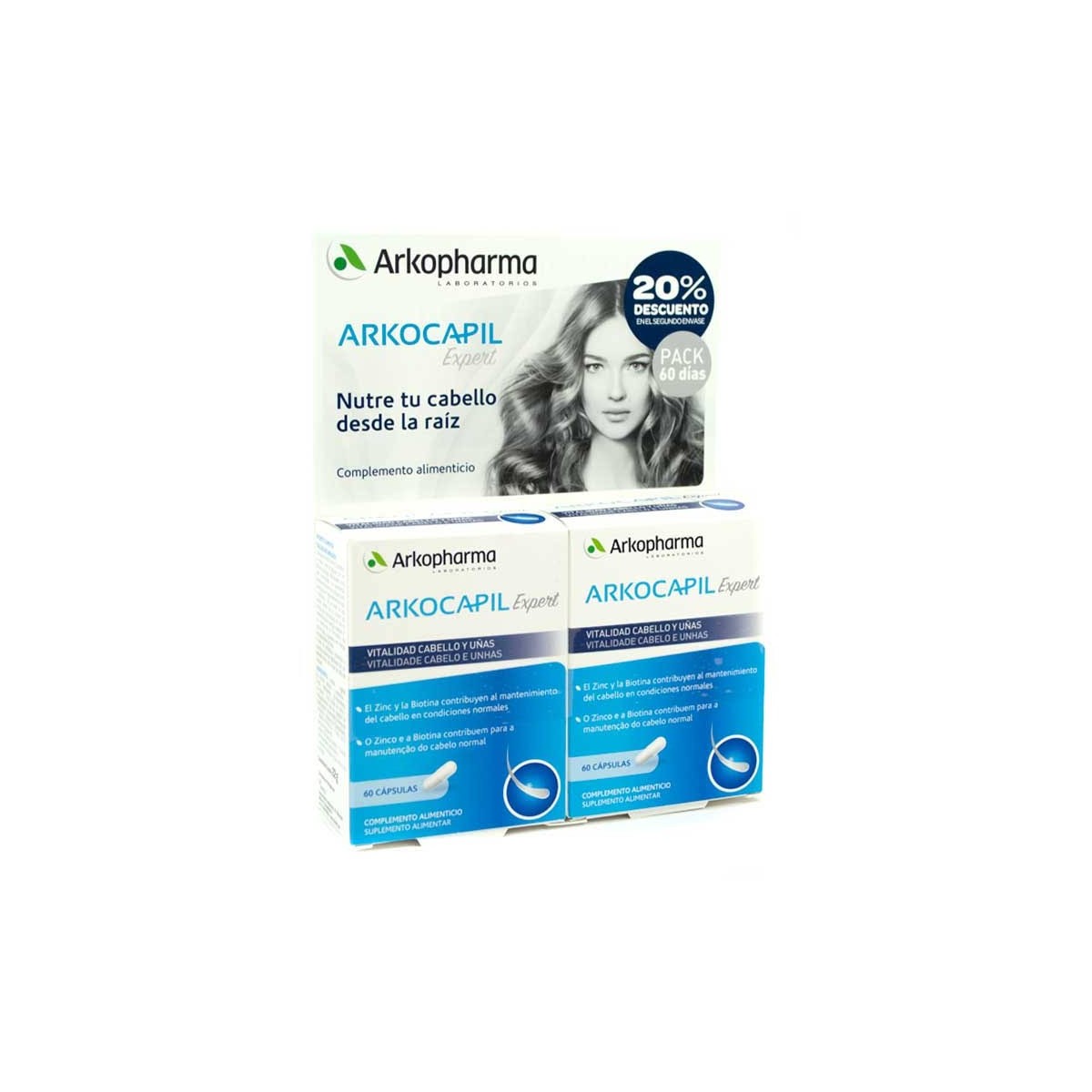 arkocapil expert 2x60 capsulas