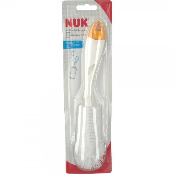 nuk set limpia biberon 2 en 1