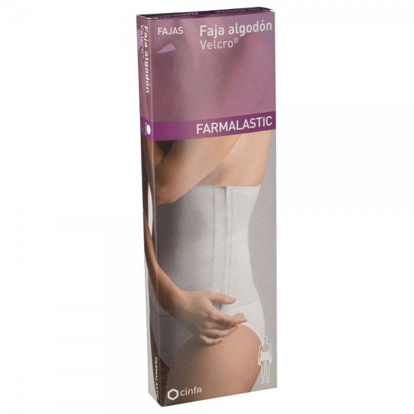 farmalastic faja velcro blanca t 2
