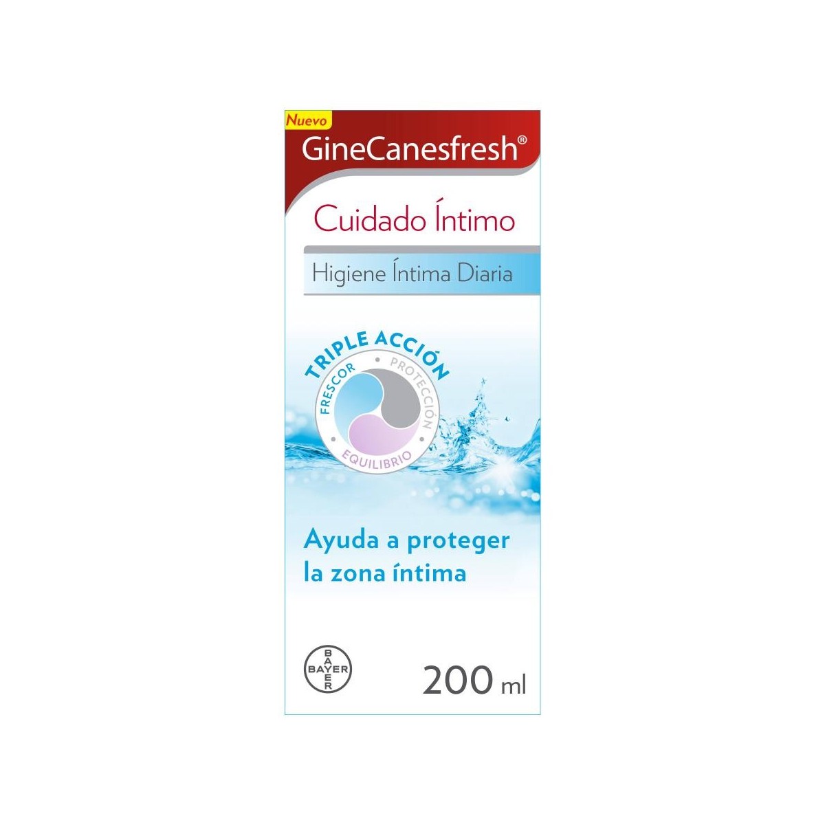 ginecanesgel higiene intima diaria 200 ml