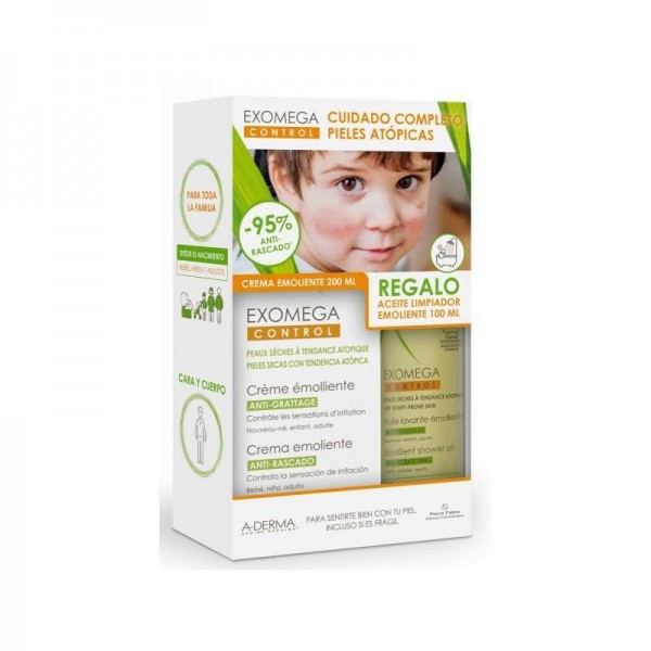 a derma exomega control crema emoliente 200 ml