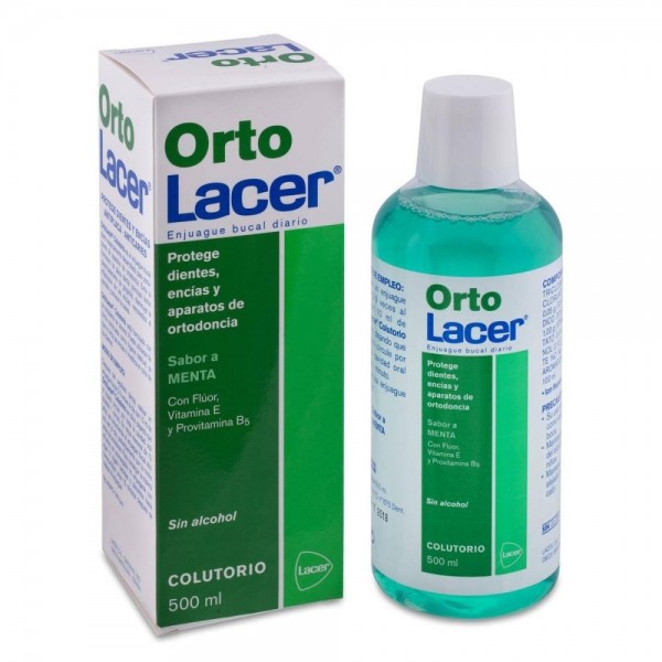 ortolacer colutorio menta 500 ml lacer