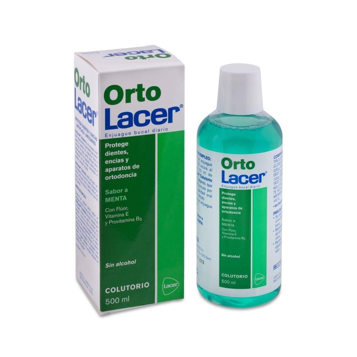 ortolacer colutorio menta 500 ml lacer