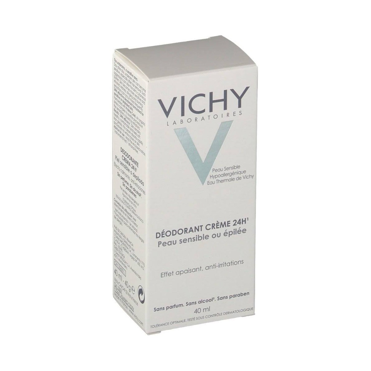 vichy desodorante crema piel sensible 40ml