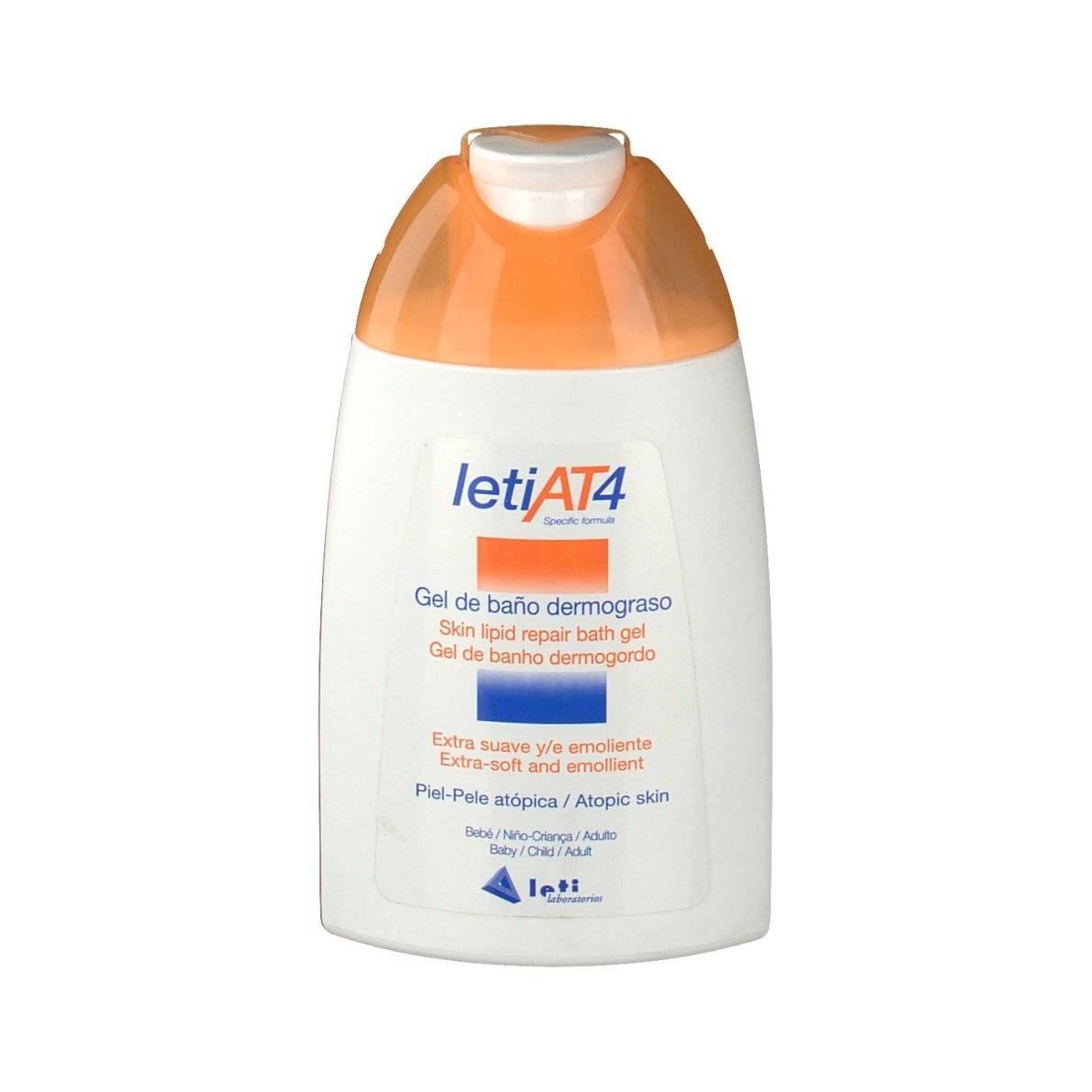 leti at4 gel de bano dermograso 200 ml