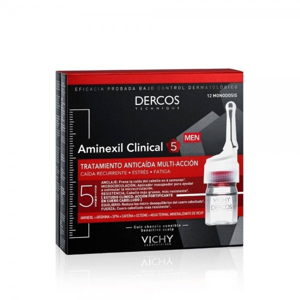 dercos aminexil clinical 5 hombre 12 monodosis