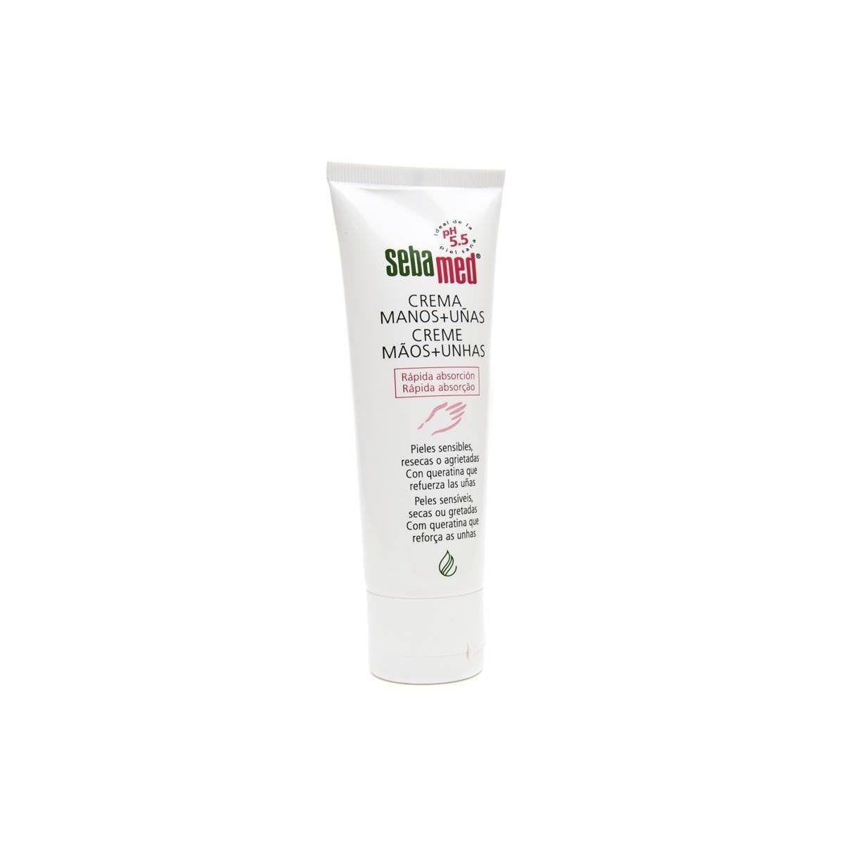 sebamed crema de manos y unas 75 ml