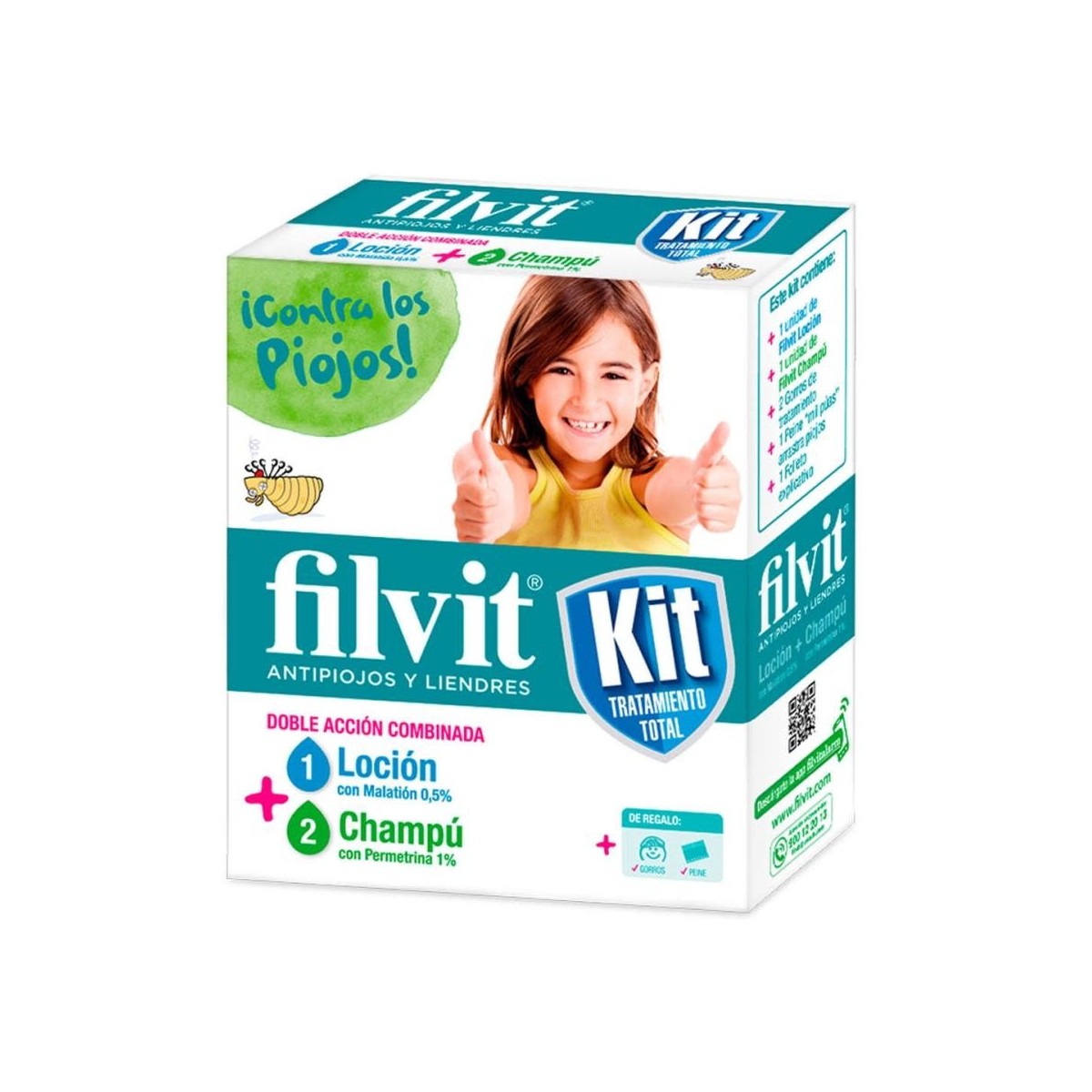 filvit kit tratamiento antipiojos