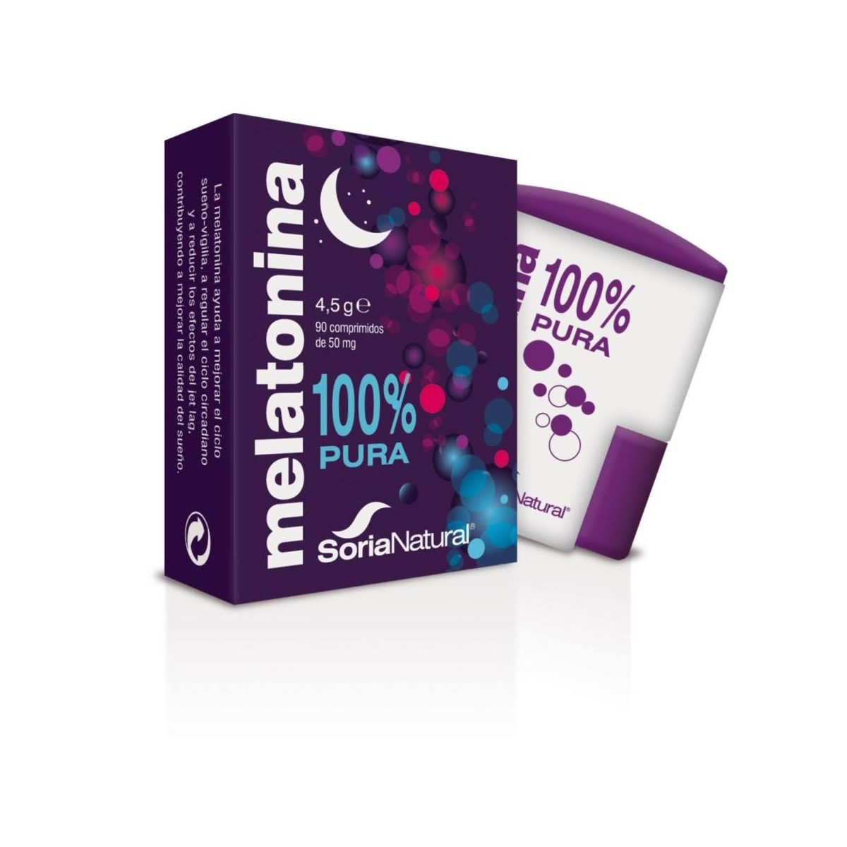 melatonina soria natural 90 comprimidos