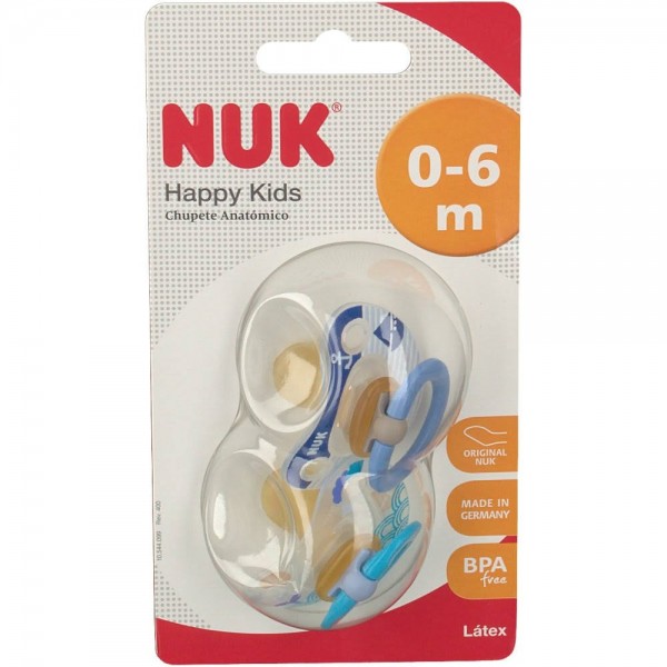 nuk chupete latex dia t 1 2 undidades