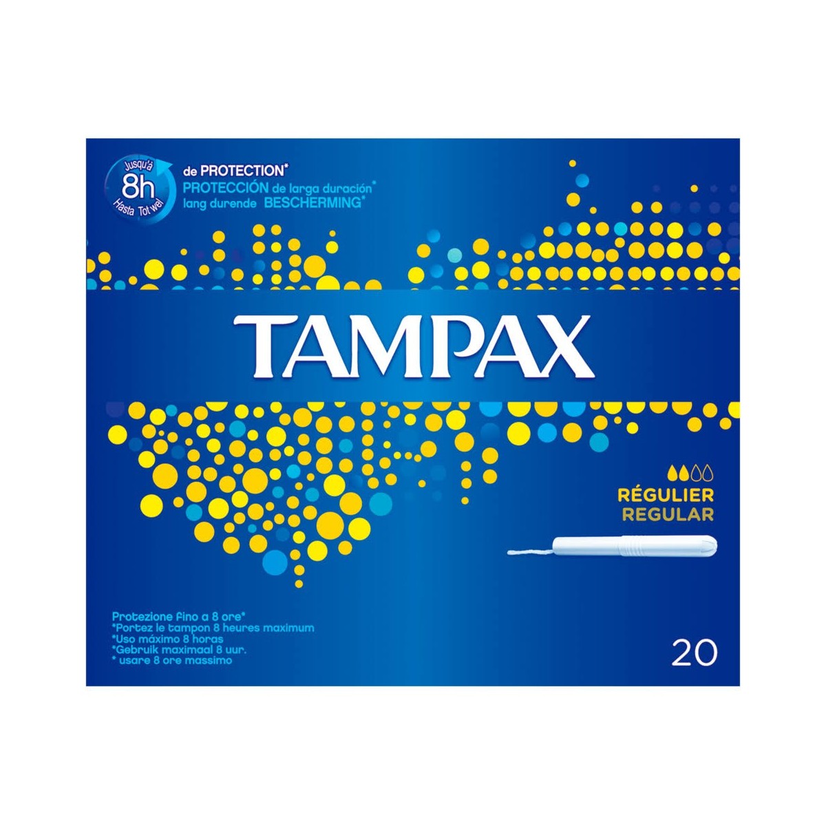 tampones tampax regular 20 und
