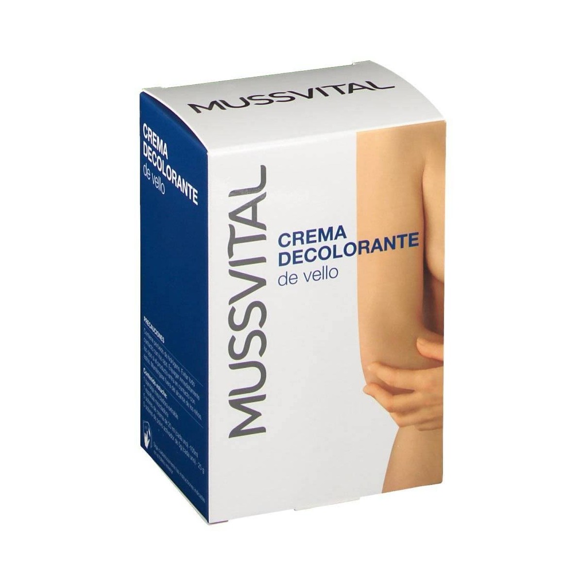 mussvital decolorante vello crema