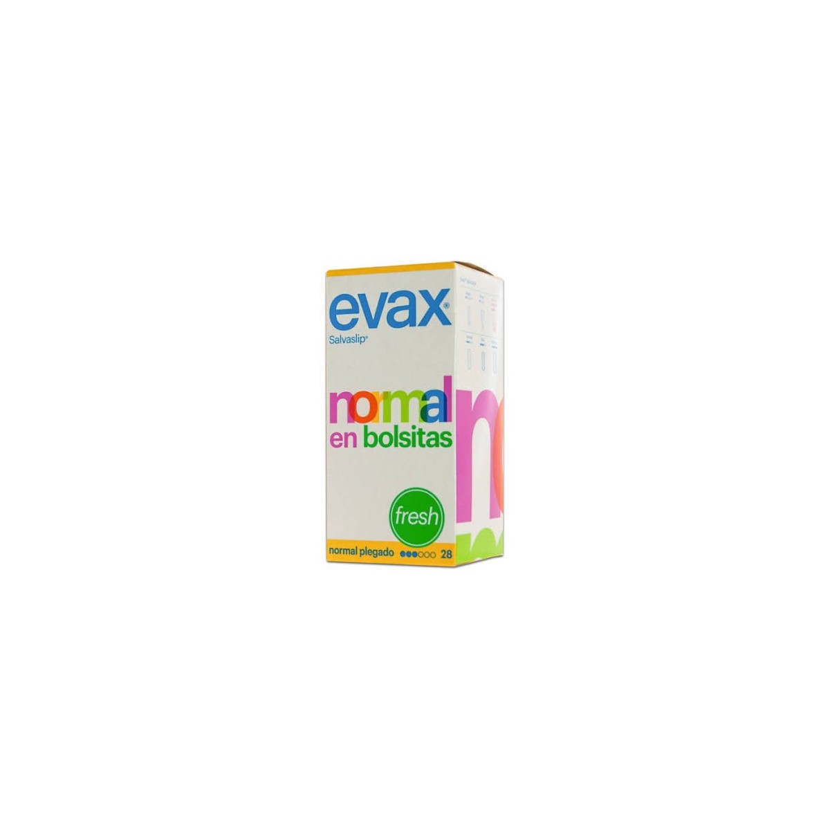 evax salvaslip fresh normal plegado 28u