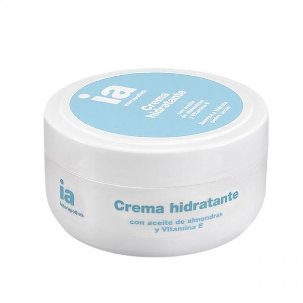 interapothek crema hidratante aceite almendras y vitamina e 200 ml