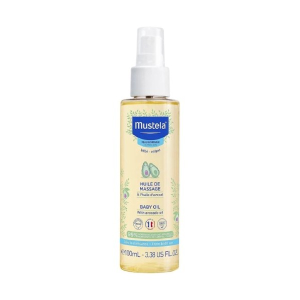 mustela aceite de masaje 100 ml