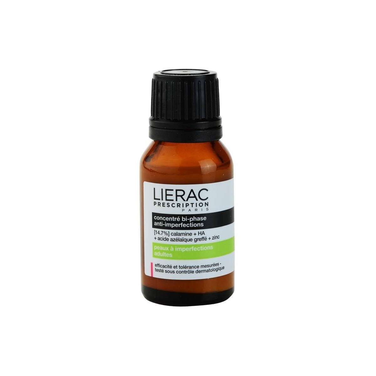 lierac prescription concentrado bifasico anti imperfecciones 15ml