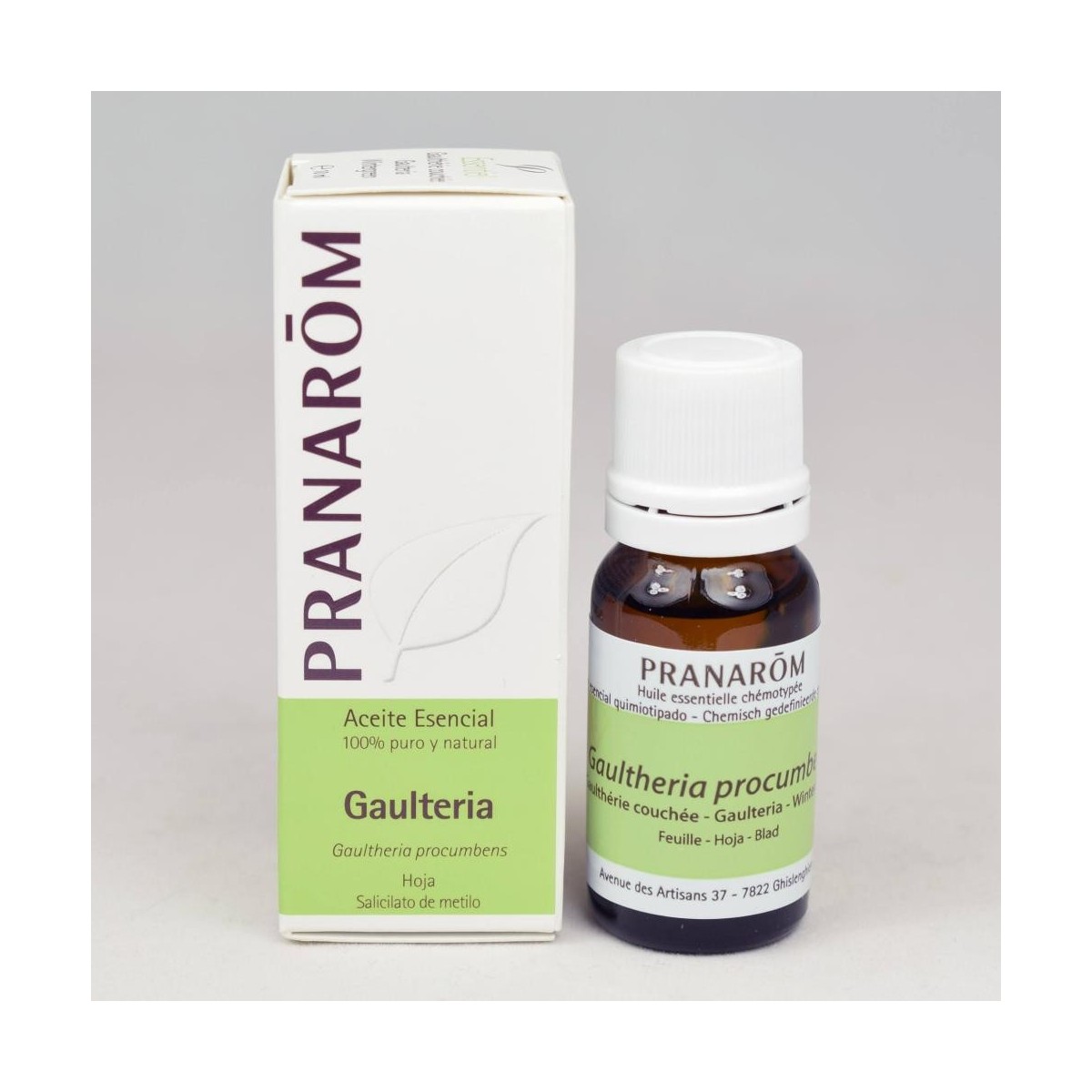 aceite esencial gaulteria pranarom 10 ml