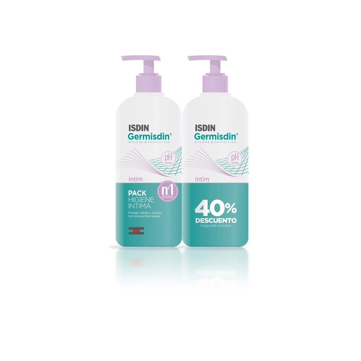 germisdin higiene intima duplo 2x500ml