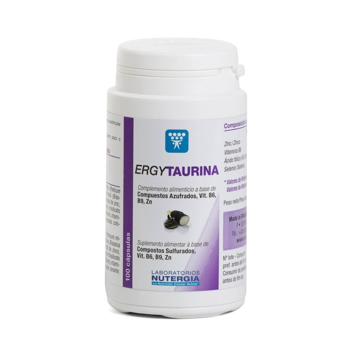 nutergia ergytaurina 100 capsulas