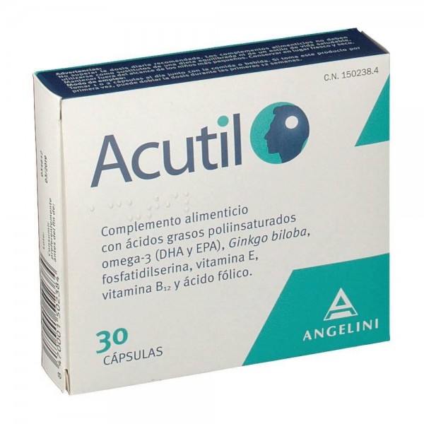 acutil 30 capsulas