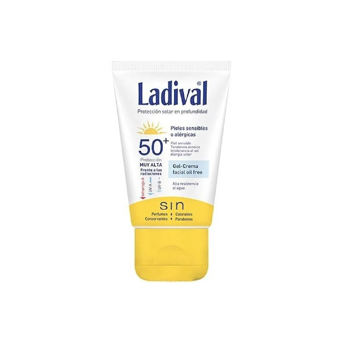 ladival gel crema facial spf50 50 ml