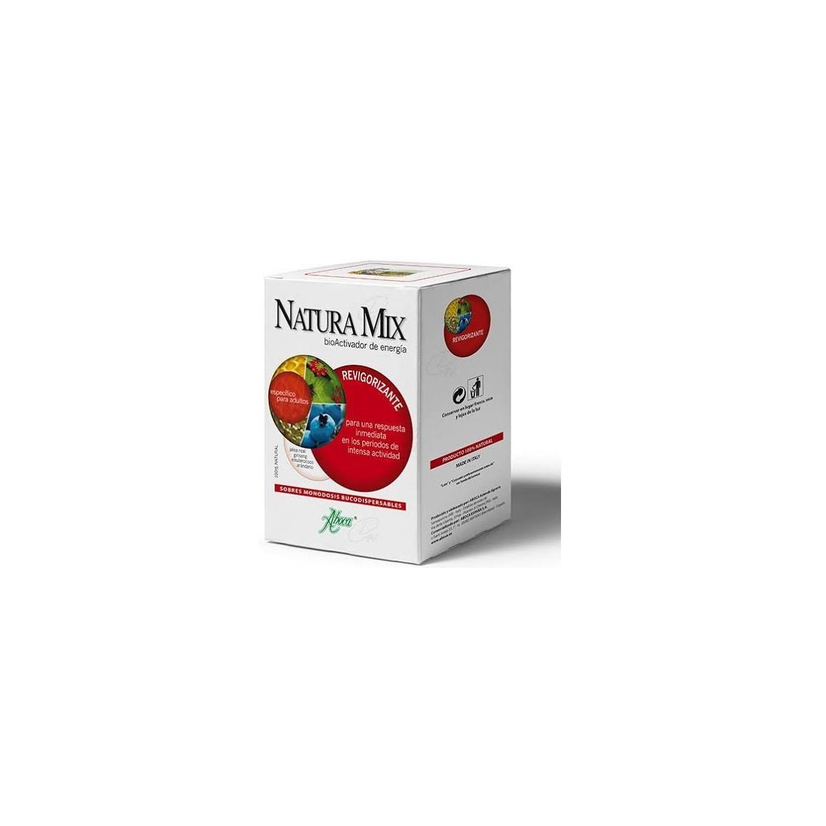 aboca natura mix revigorizante 20 sobres
