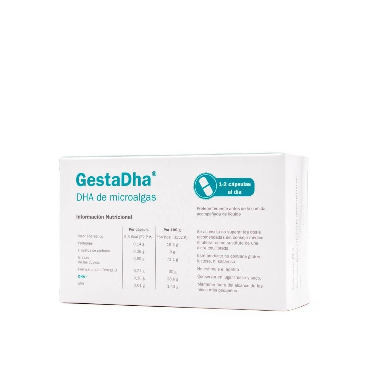gestadha 30 capsulas