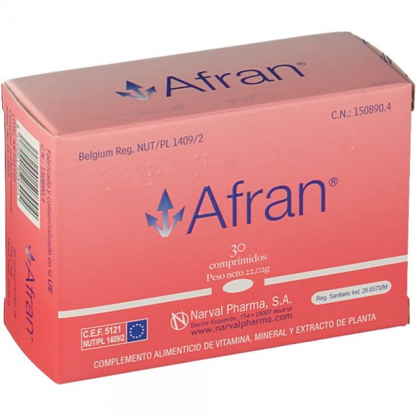 afran 30 comprimidos