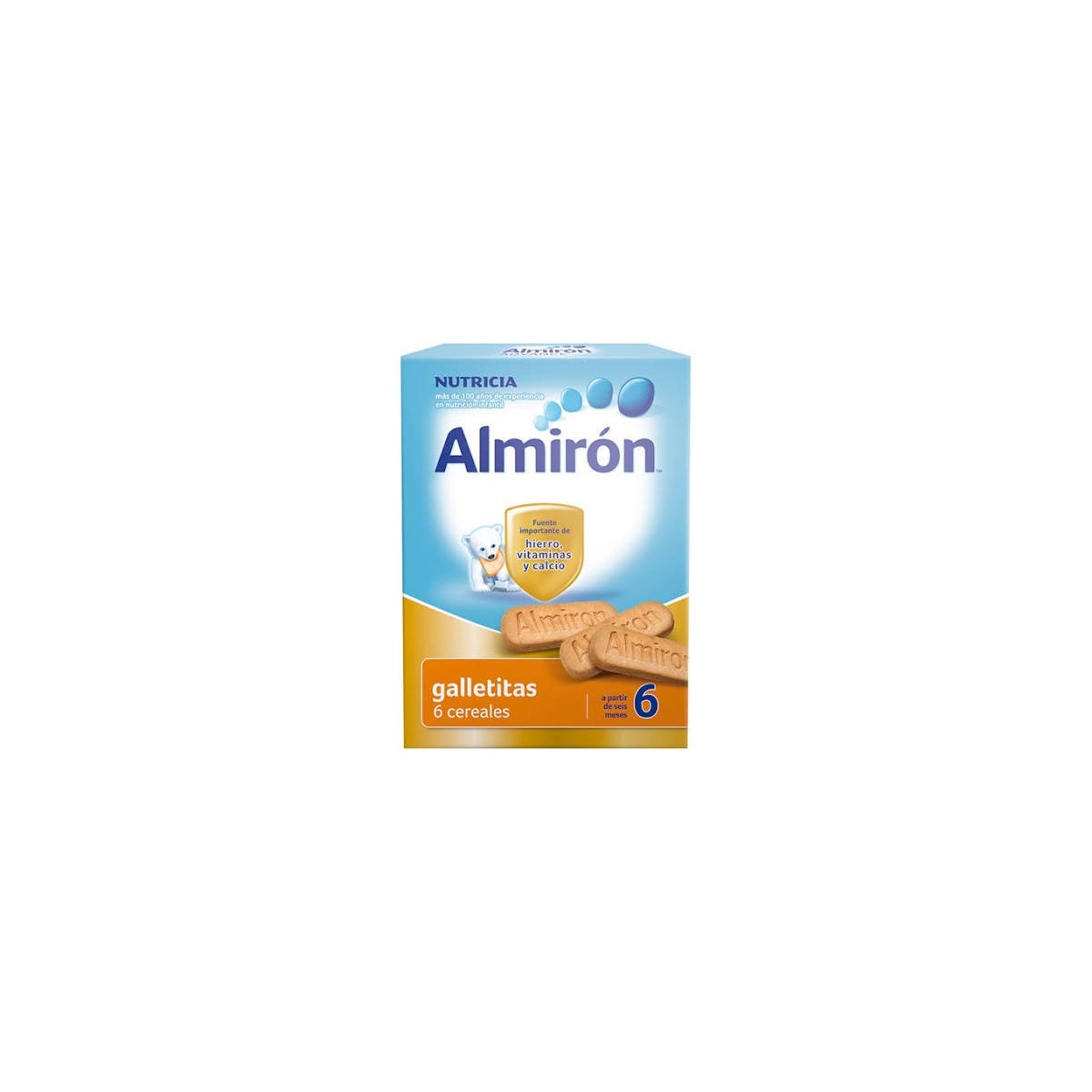 almiron galletitas 6 cereales 180 gr