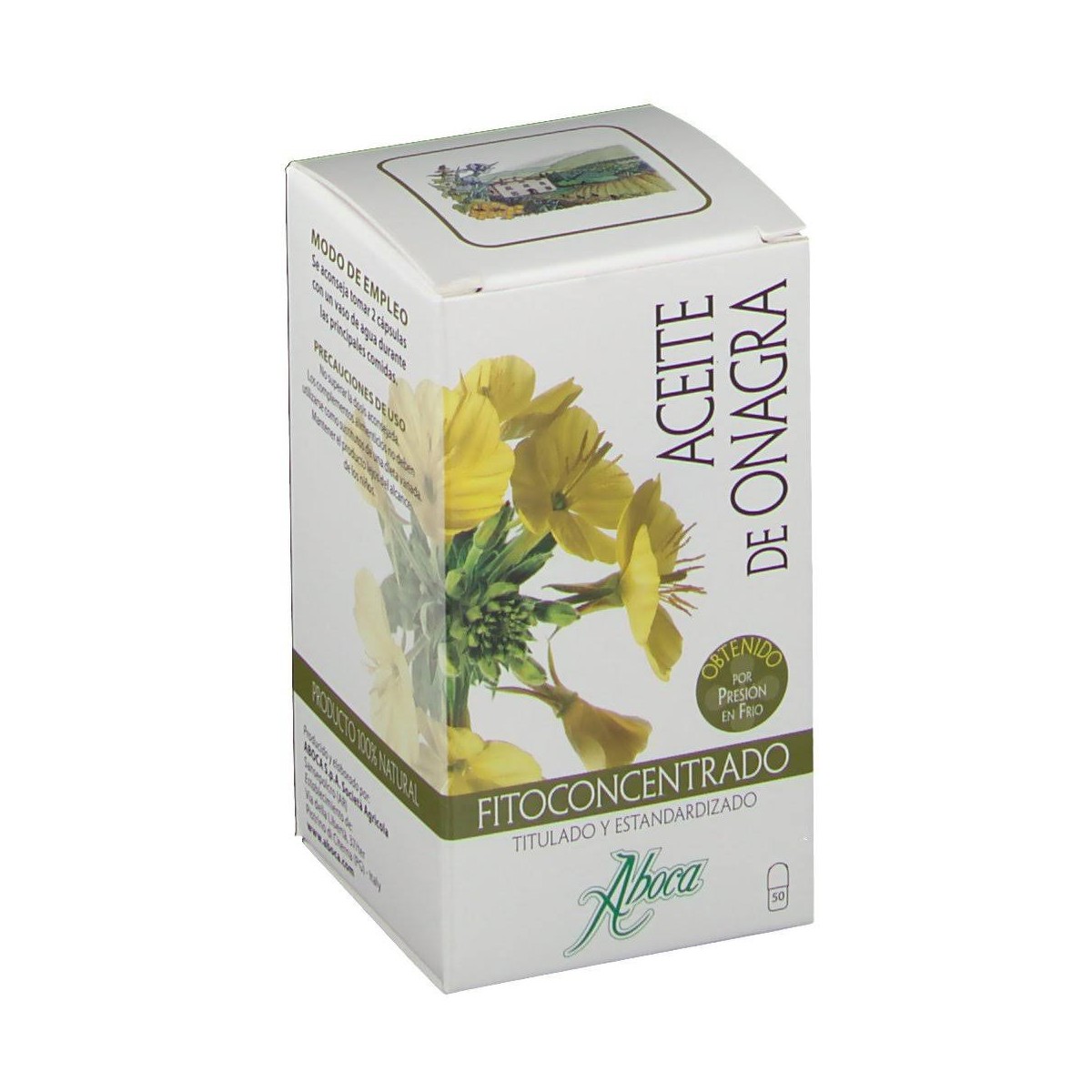  aboca fitoconcentrado aceite de onagra 50 capsulas