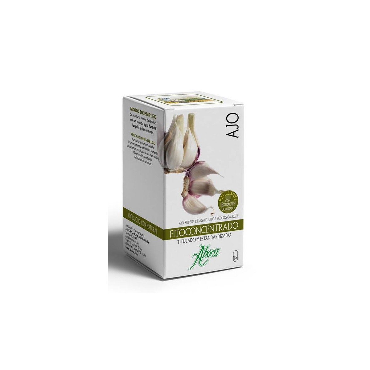 aboca fitoconcentrado ajo 50 capsulas