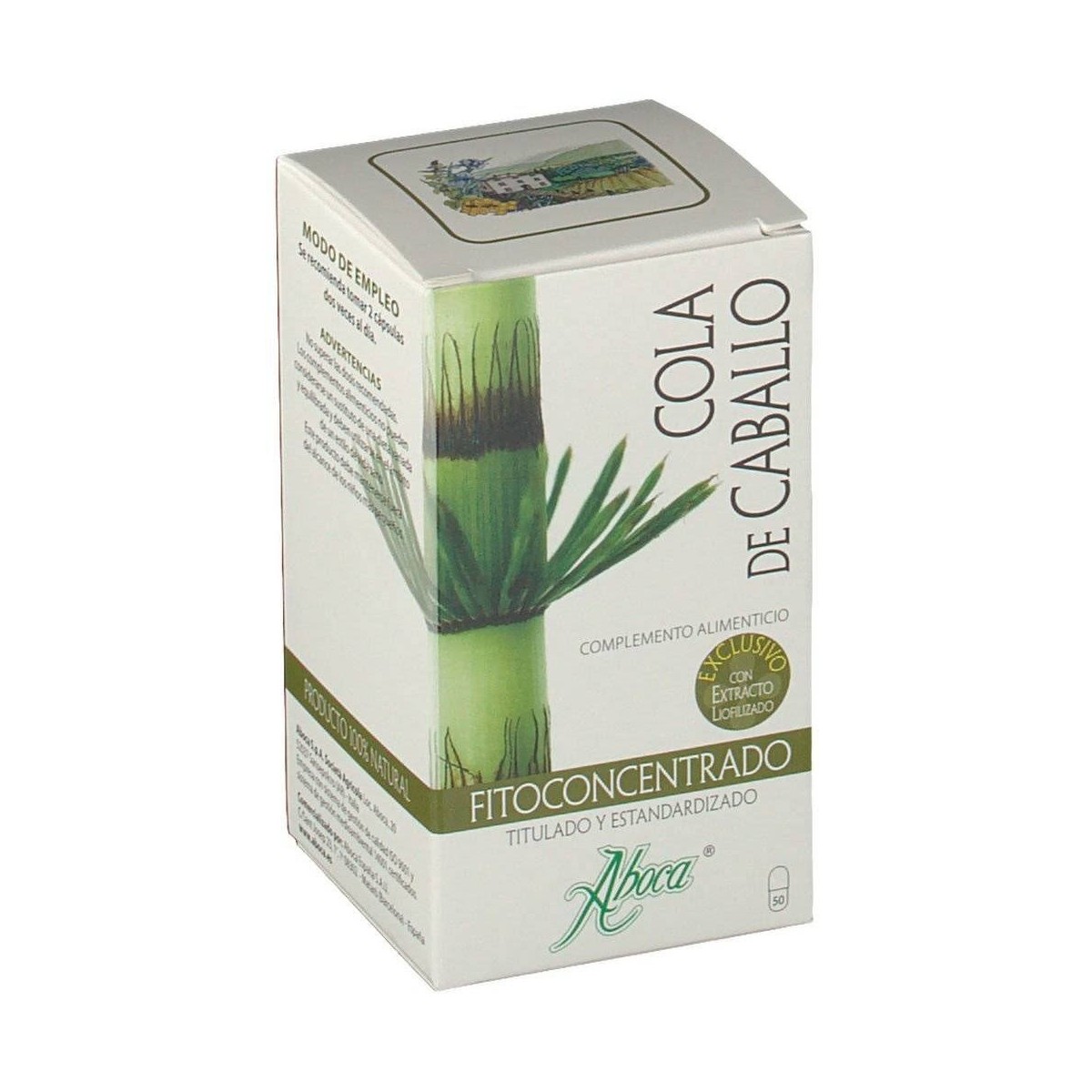 aboca cola de caballo fitoconcentrado 50 capsulas