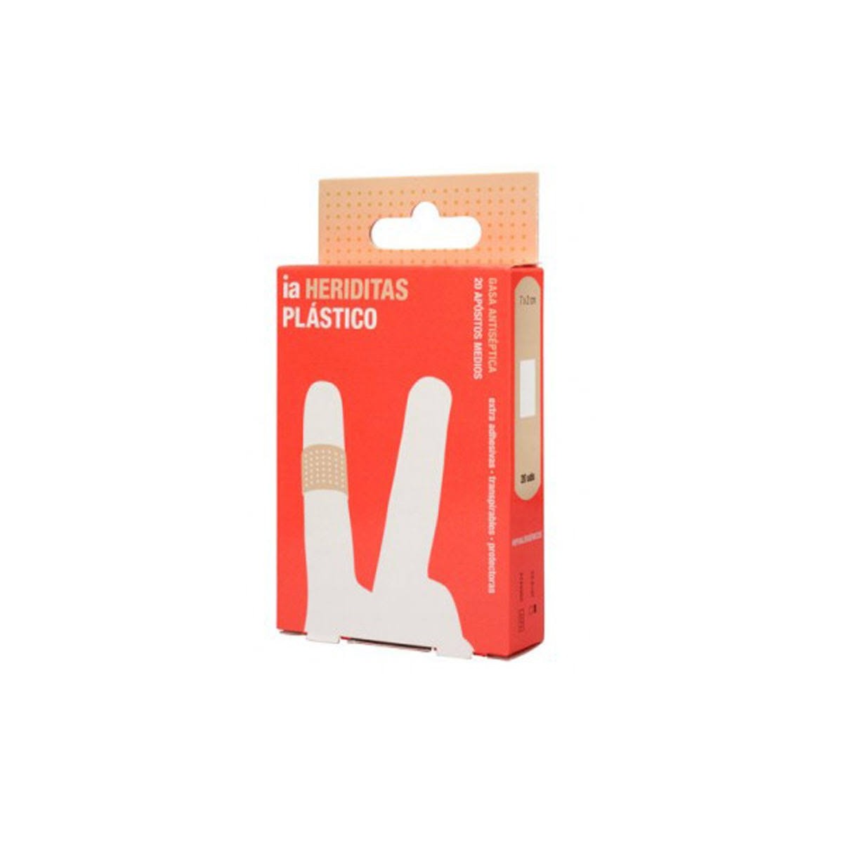 interapothek apositos plastico 7 x 2 cm 20 unidades